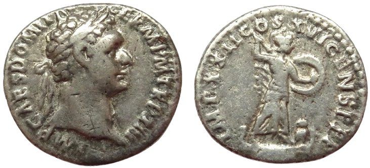 Tutti le monete: DOMITIAN AR Denarius (92-93 AD) – Usato da La Sarraz venduto da classicworldcoins
