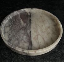 Wunderschönes Deko-Tablett aus Calacatta Viola Marmor