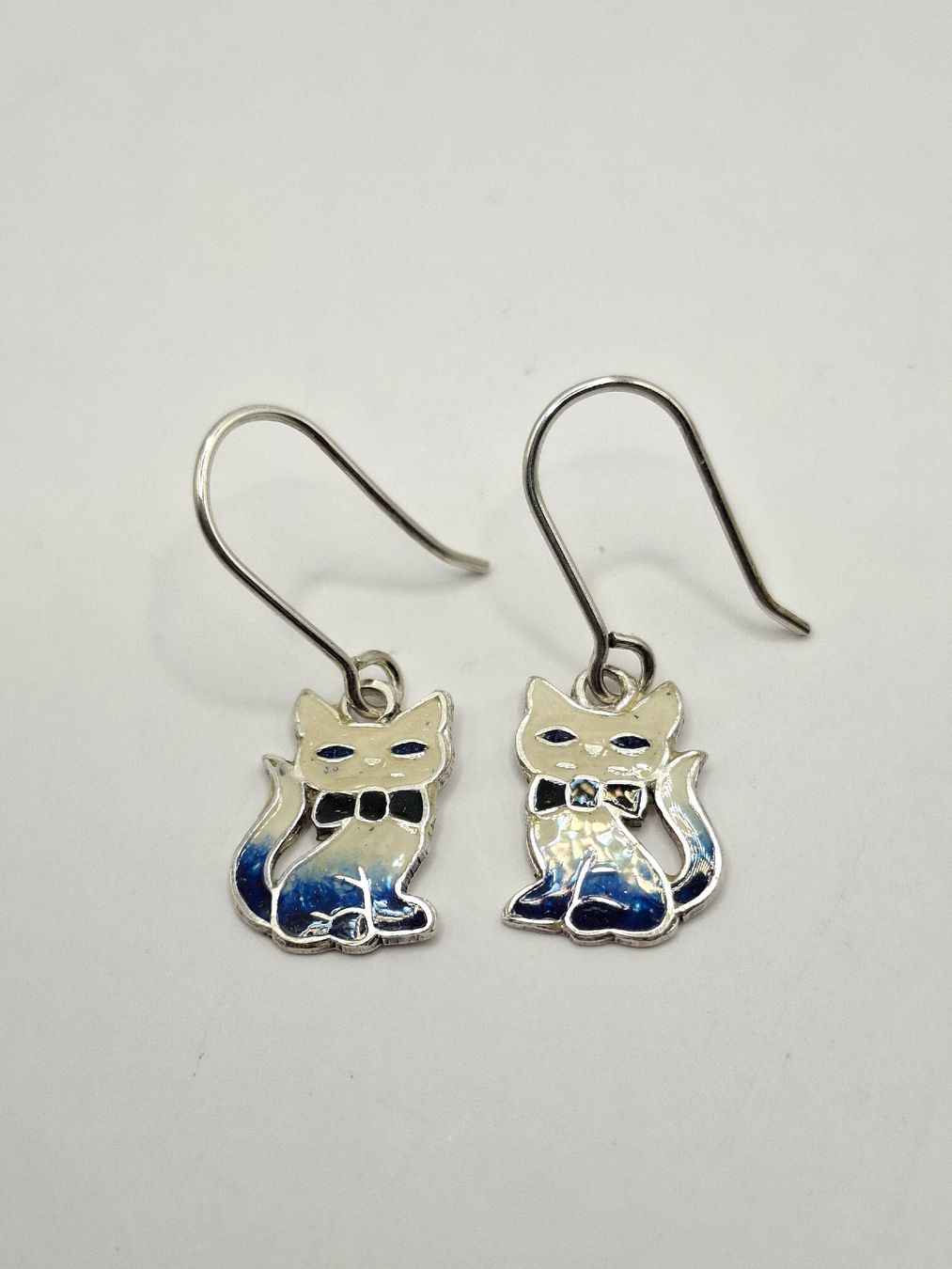 Ohrringe & -stecker: Katzen Hängerohrringe aus Silber 925 – Neu und originalverpackt aus Aarau von c_luethy