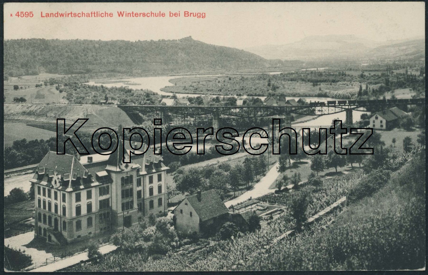Cartoline postali: AG Brugg - Bahn - Militärstempel – Usato da Schindellegi venduto da stationary