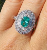 Bague Aigue-marine