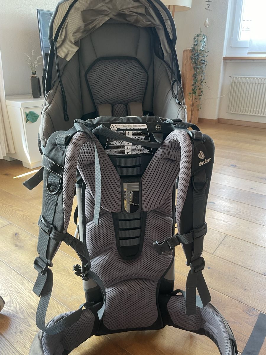 Deuter Marsupi portabebè: Deuter KidComfort 3, Tragerucksack, Kindertrage – Usato da Recherswil venduto da grafics 3