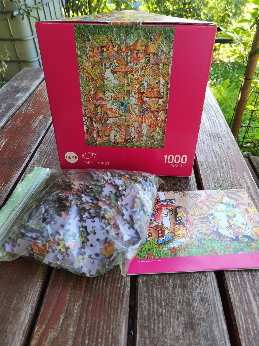 Puzzles: Heye Puzzle 1000 Stücke,  Tree Lodges – Neu (gemäss Beschreibung) aus Goldingen von YouAreMySunshine 2