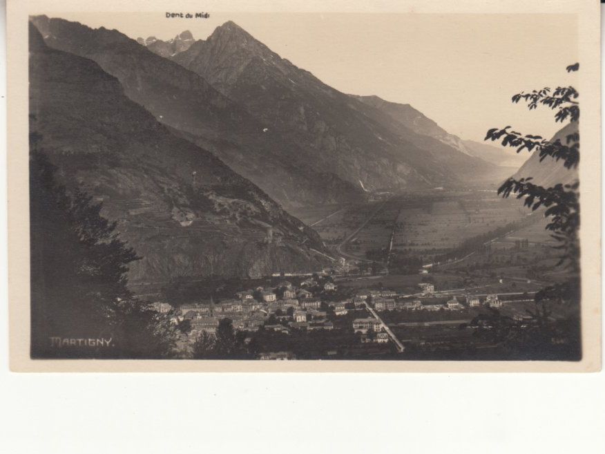 Cartoline postali: Martigny ca. 1930 – Usato da Bürglen TG venduto da StampGraf