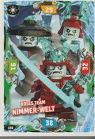 LEGO NINJAGO TRADING CARD SERIE 5 # 100 BOSES TEAM NIMMER WE