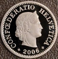 10 Rappen 2006 pp / aus Münzsatz / in einer Münzkapsel