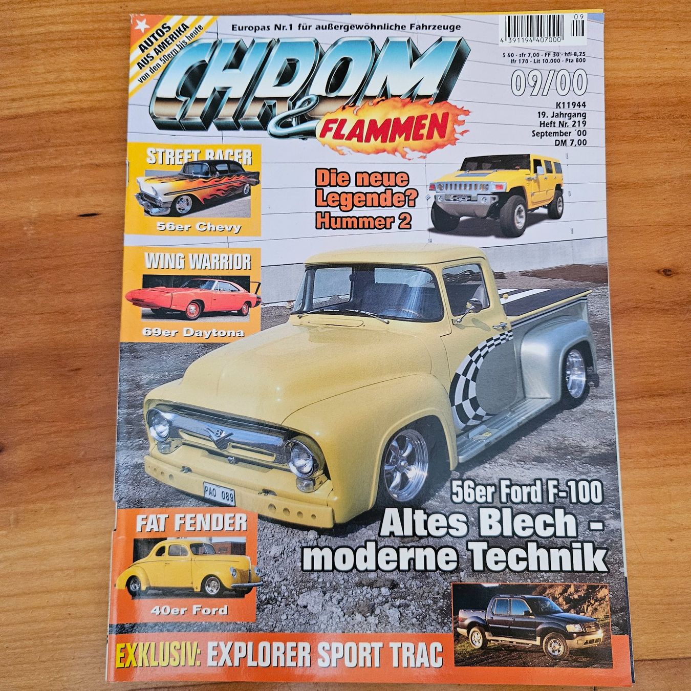 Riviste & Magazine: 12 Stück CHROME FLAMMEN Magazine 2000 – Usato da St.Gallenkappel venduto da RocknSkull 5