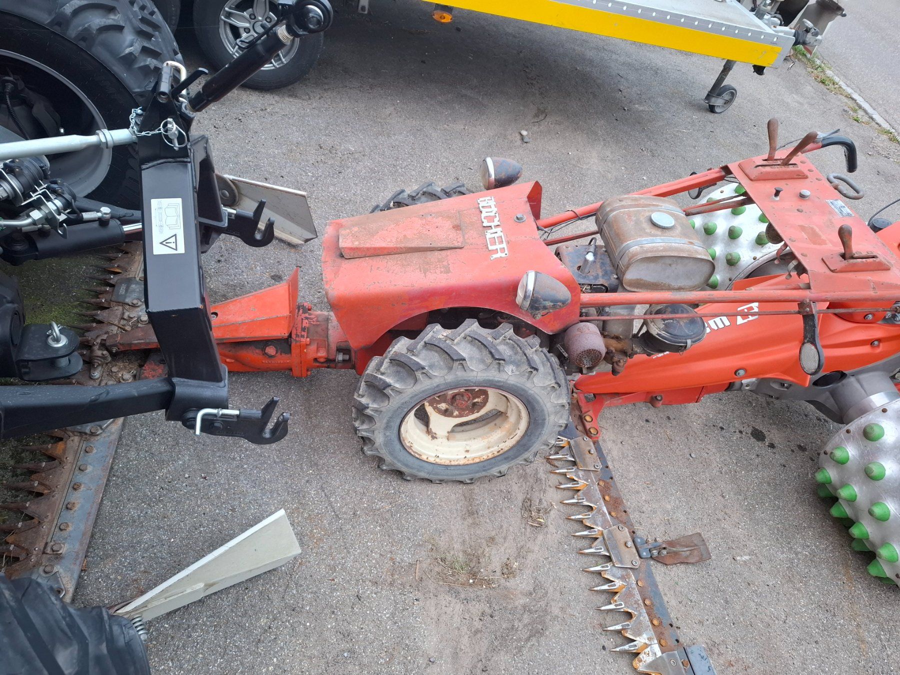 Bucher Tutte le macchine: Motormäher Bucher – Usato da Degersheim venduto da powertrac 2