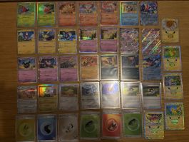 Diverse Pokémon 30th Karten Deutsch 39stk