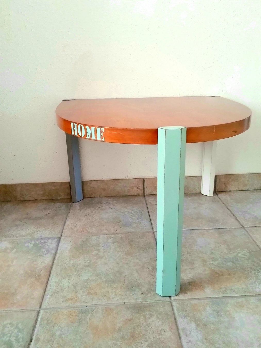 Tavoli: Sofatisch,Couchtisch,Beistelltisch,halbrund,shabby chic – Usato da Ebmatingen venduto da Paradisee 1