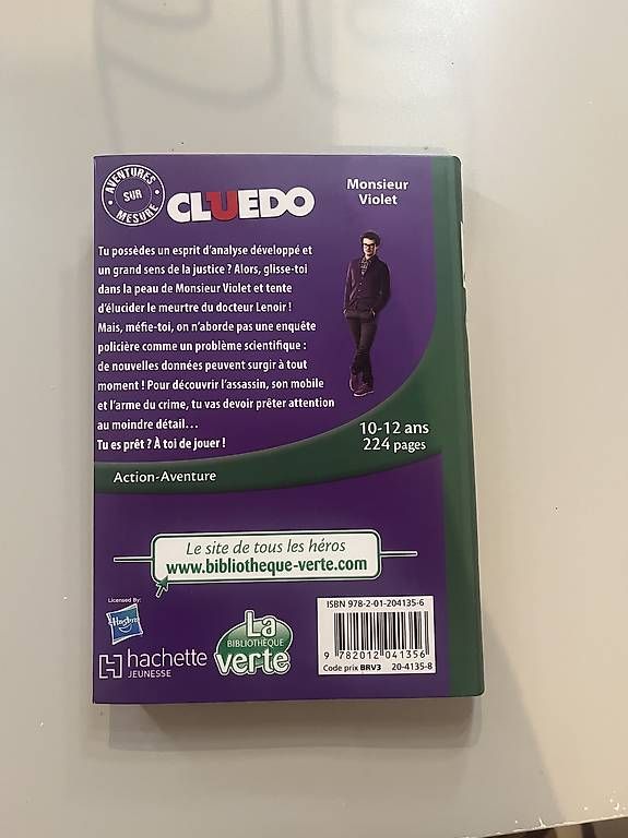 Jeux: Livre Cluedo – D'occasion à Chavannes-Renens par luc_52p8 4