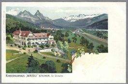 1912, STEINEN/SCHWYZ, LITO KINDERKURHAUS