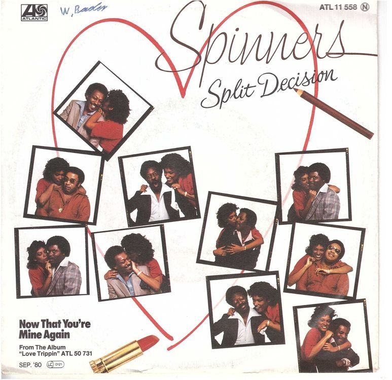 Dischi in vinile: Spinners  --  Split Decision  Single7 – Usato da Oberwil (Dägerlen) venduto da thespecials