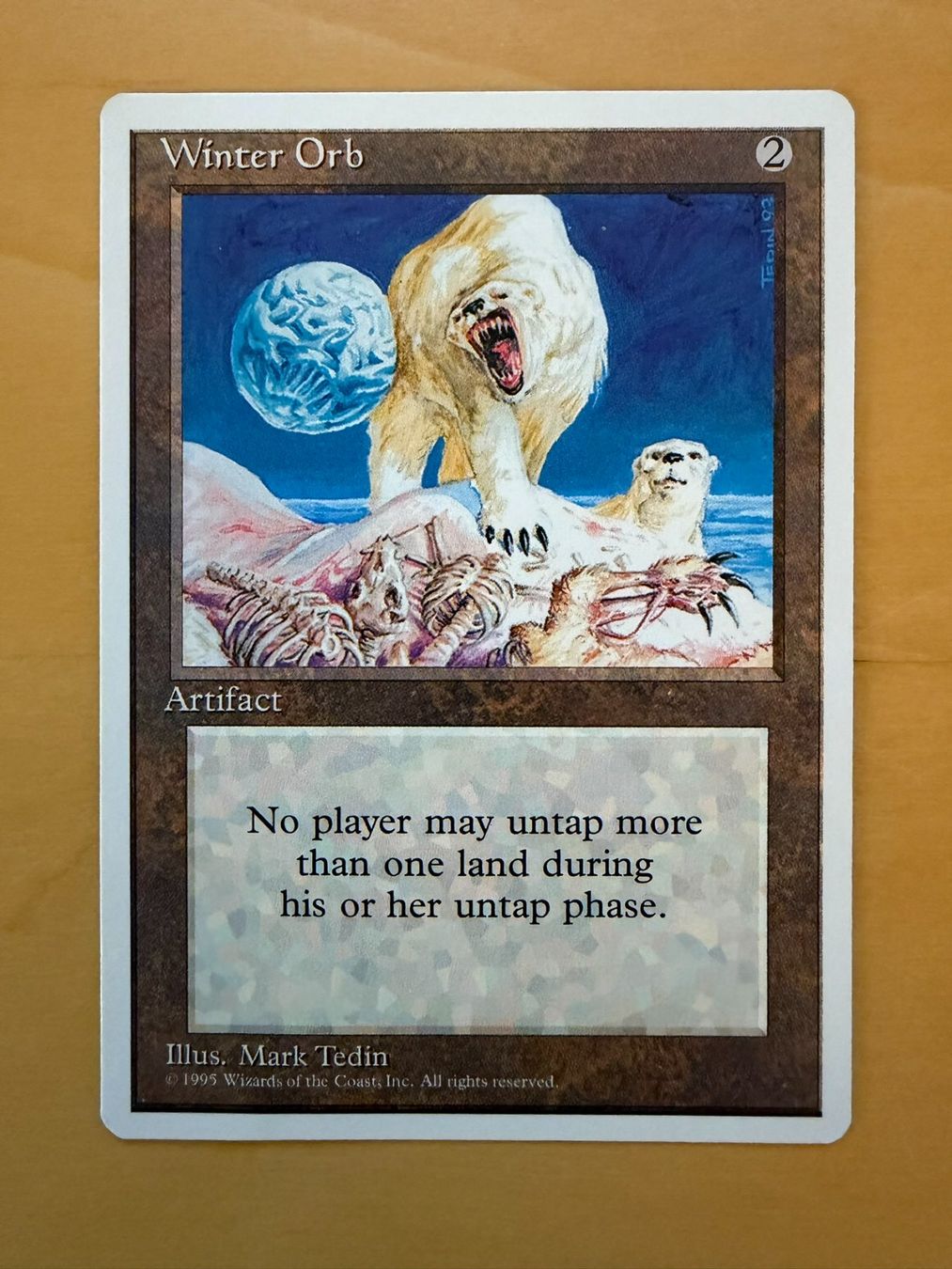 Magic The Gathering Carte collezionabili: Frostbringer // Winter Orb // 4th Edition // Magic – Usato da Binz venduto da Tempelritter