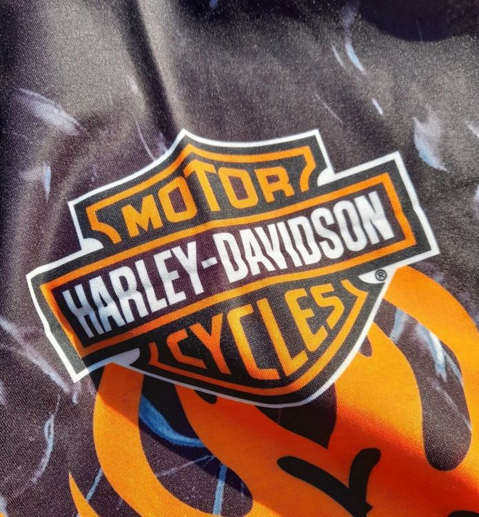HARLEY-DAVIDSON CoolCore Bandana - Sciarpa Multifunzione Per Motociclisti, Regolazione Temperatura, 90% Poliestere 10% Elastan