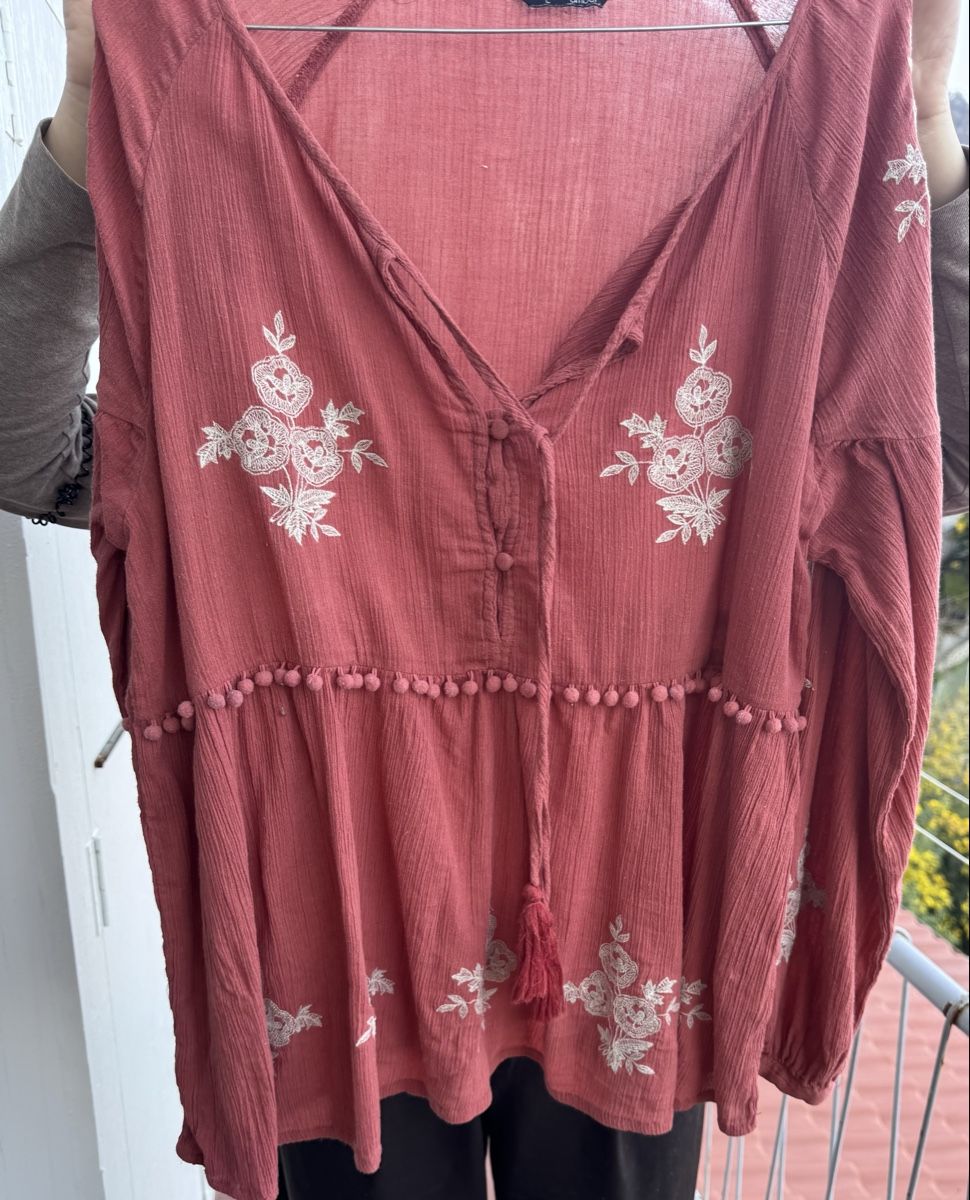 Blusen: Camicia estiva di cotone – Gebraucht aus Locarno von tos_tgc9