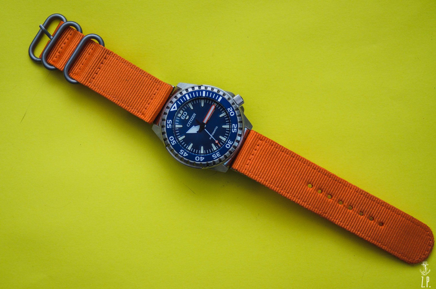 Citizen Orologi: Citizen Diver NH8389-88LE Automatic Blau Herren Uhr – Usato da Boswil venduto da ZPwatches 8