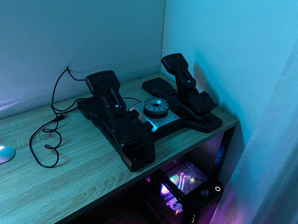 FLIGHT RUDDER PEDALS VON LOGITECH (Gebraucht) in Hittnau für CHF 60 ...