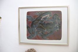 Hans Erni Lithographie signiert nummerit Blatt 91/150