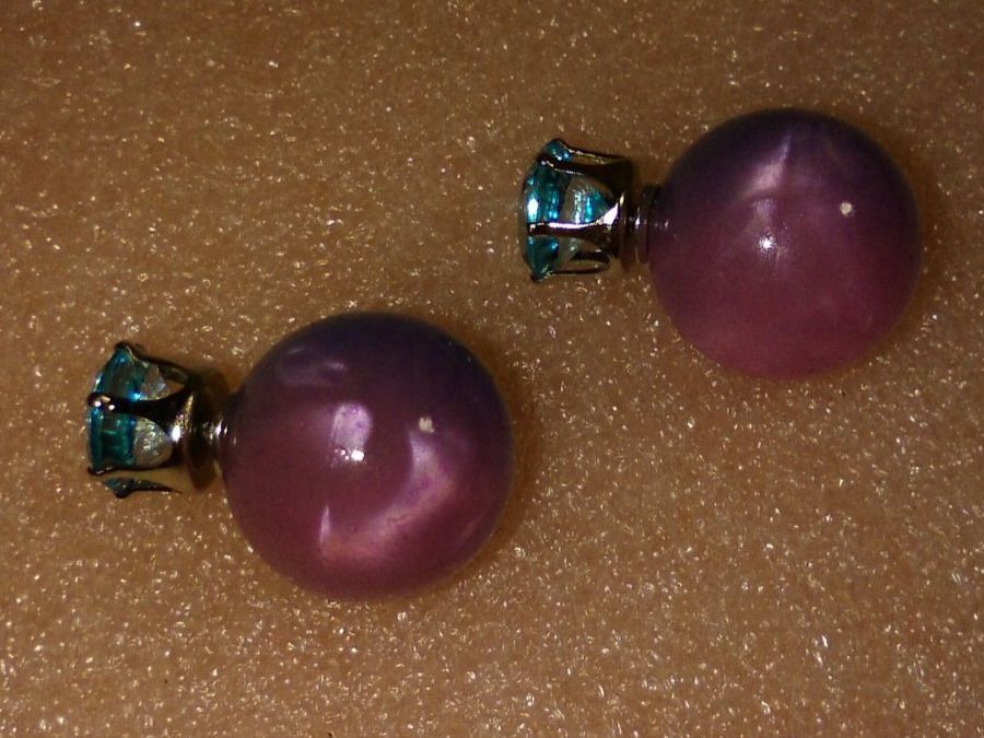 Orecchini pendenti & Orecchini a lobo: ohrringe modeschmuck,,lela und weiss farben – Nuovo (secondo la descrizione) da Basel venduto da bijoutrie_4 2
