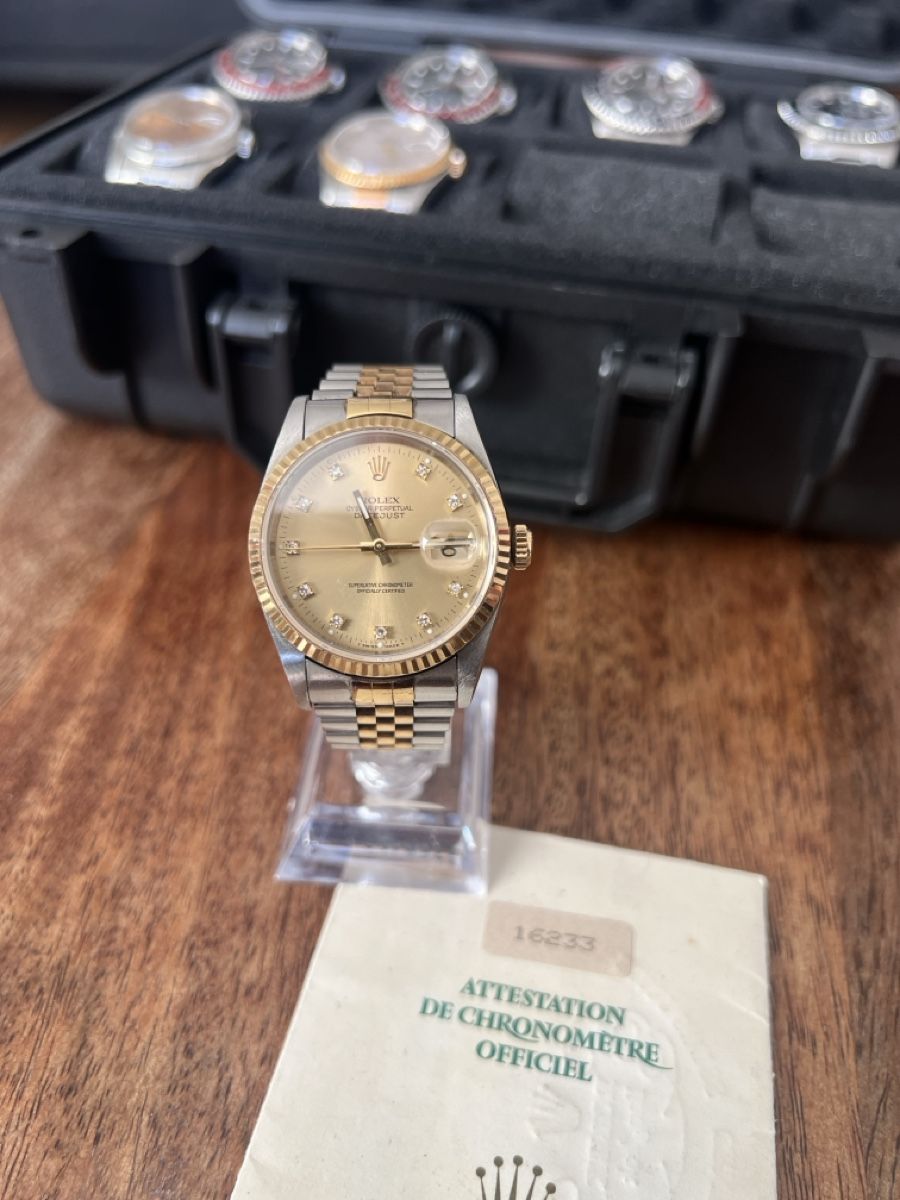 Rolex Uhren: Rolex Datejust 16233 – Gebraucht aus Genève von Schahzad1 2