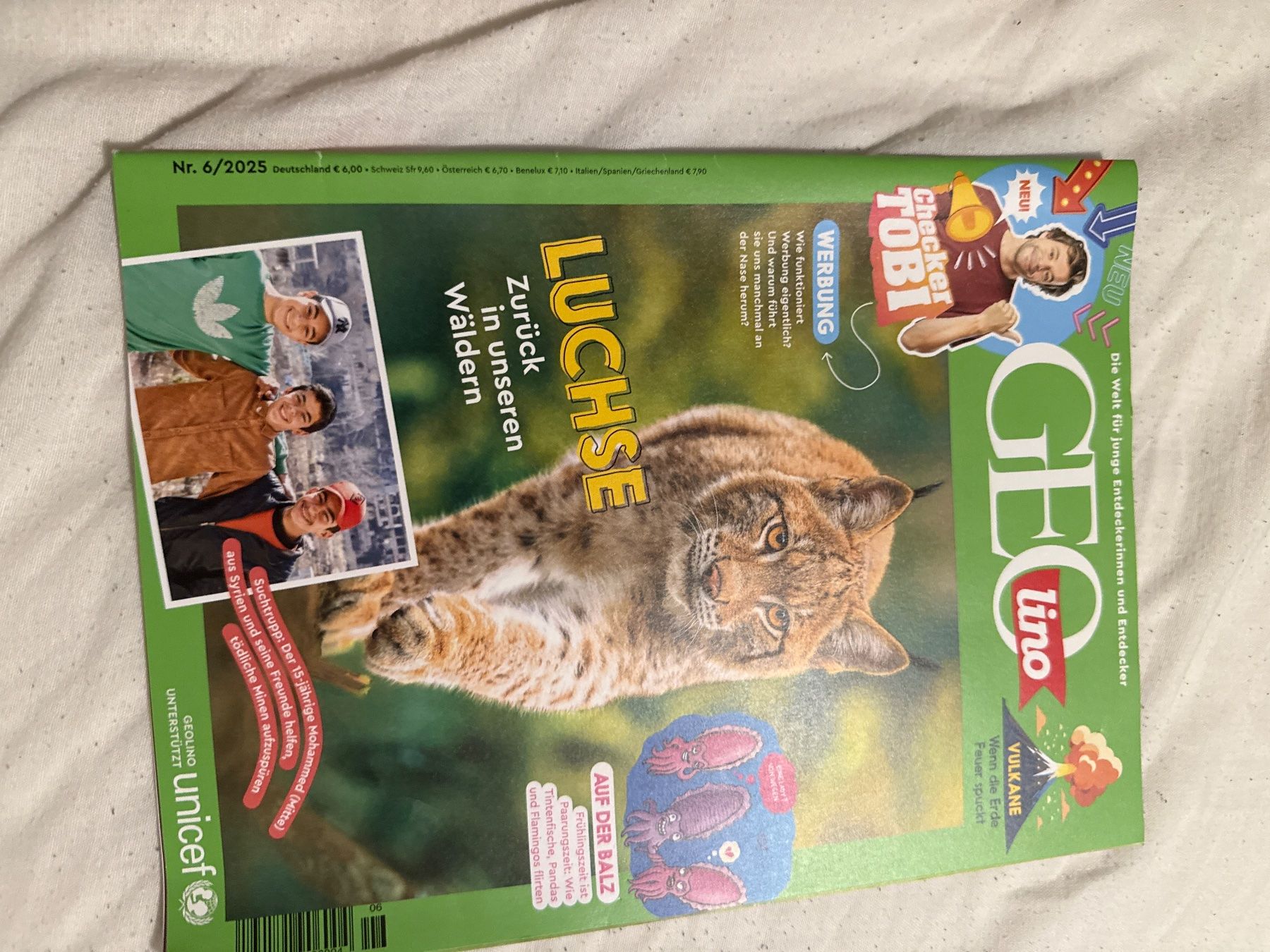 Zeitschriften & Magazine: Geolino Nr 6/2025 – Gebraucht aus Zürich von trhaje