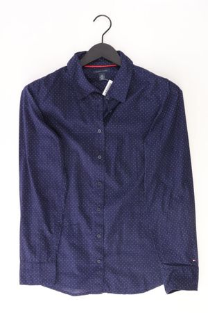 Tommy Hilfiger Langarmbluse Gr. L blau