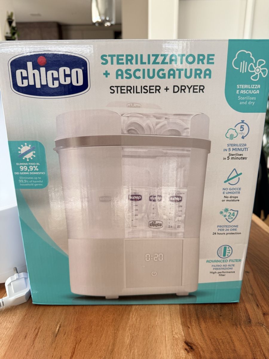 Chicco Pasti del neonato: Chicco Steriliser + Dryer – Nuovo e nell'imballaggio originale da Alpnachstad venduto da rac_ttz7 1