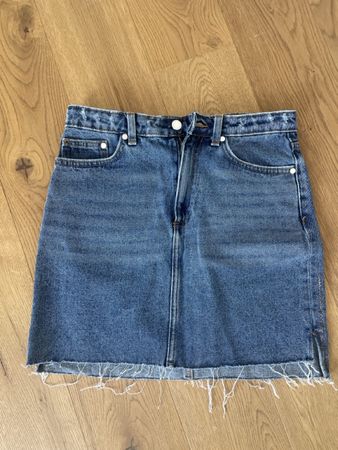 H&M Jeansrock Gr. 38, Mini Jeans Rock, Top Zustand
