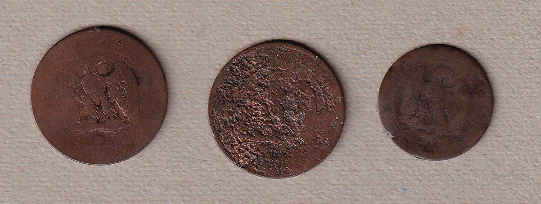 Tutti le monete: Napoléon - 3 anciennes pièces – Usato da Grandson venduto da Rogneux 1