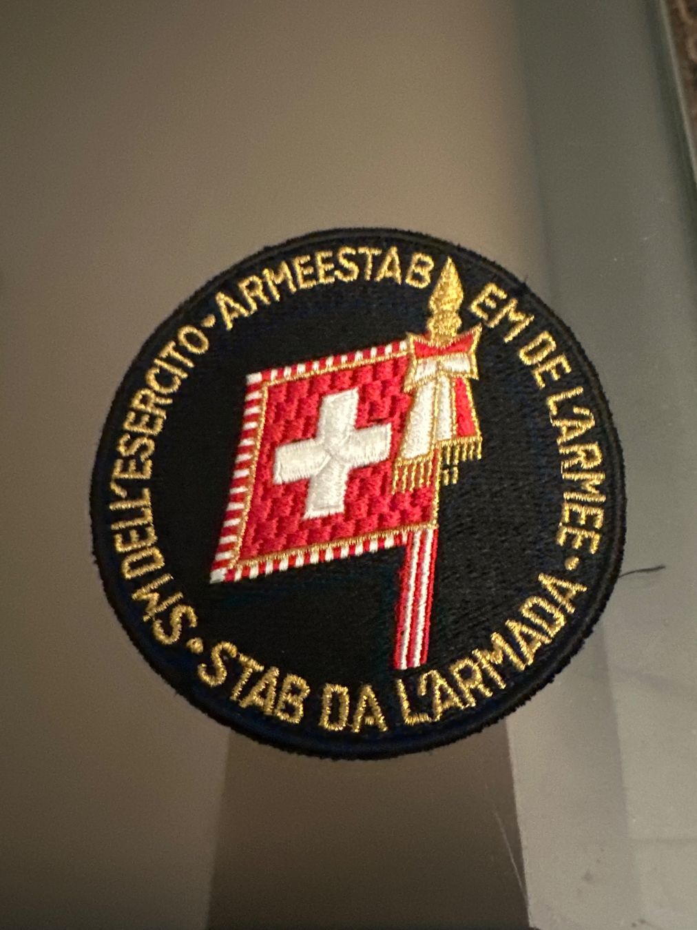 Schweizer Armee Placchette & Badge: Armeestab – Usato da Morbio Inferiore venduto da Ecod 2