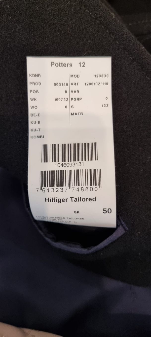 Tommy Hilfiger Cappotti: Tommy Hilfiger Gr. 50 – Usato da Luzern venduto da Reni025 5