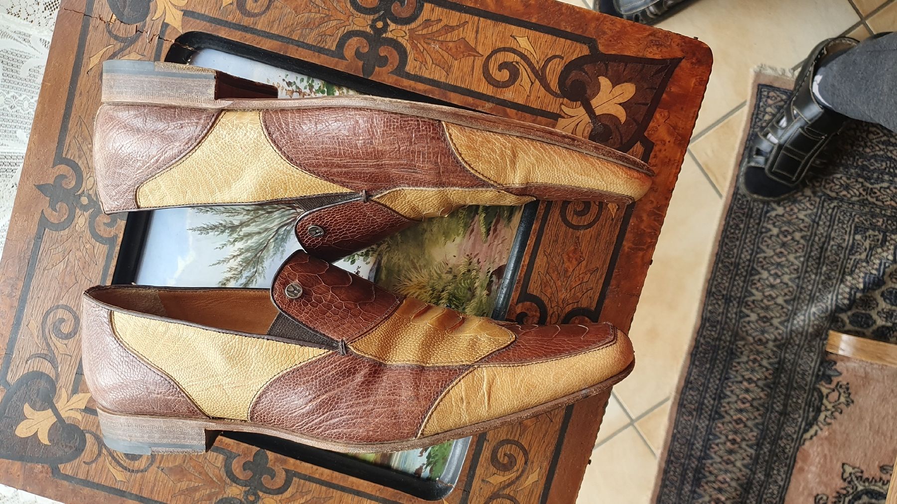 Scarpe da uomo: Moreschi cuir taille 44.5 – Usato da Erde venduto da zakleblanc 7