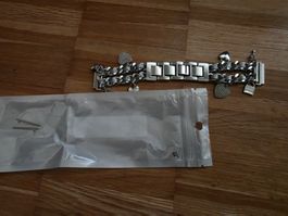 Armband für Samsung Watch 7 silberfarben