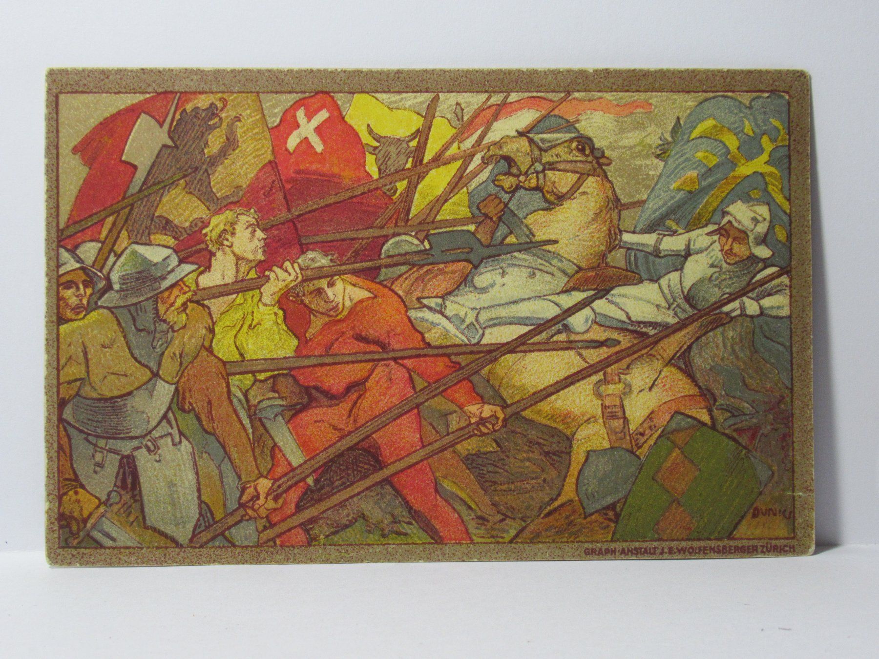 Cartes postales: Bundesfeier - Postkarte 1911 – Neuf (Voir description) à Grenchen par Bluemchen1900