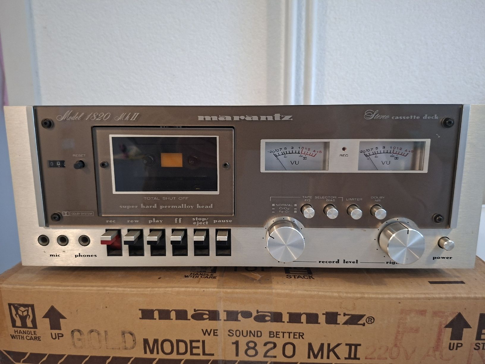 Marantz Apparecchi a nastro: Marantz 1820 MK2 Kassettendeck – Usato da Wangen an der aare venduto da swiss.antik 1
