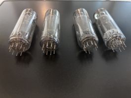 Telefunken EL84  Matched Quartett Original Diamond Bottom