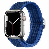 Armband für Apple Watch 42 / 44 / 45 / 49 mm - Blau/Kante