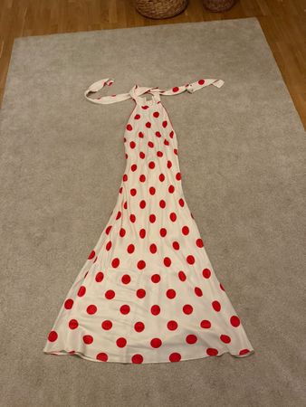 Robe pois rouge Zara