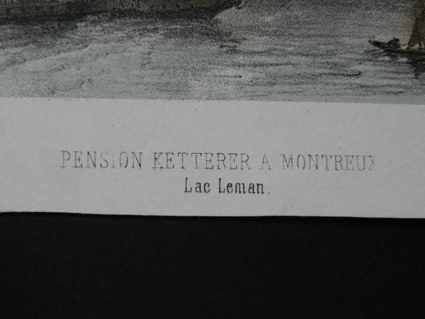 Incisioni: Montreux Pension Ketterer – Usato da Risch venduto da Rischli15 2