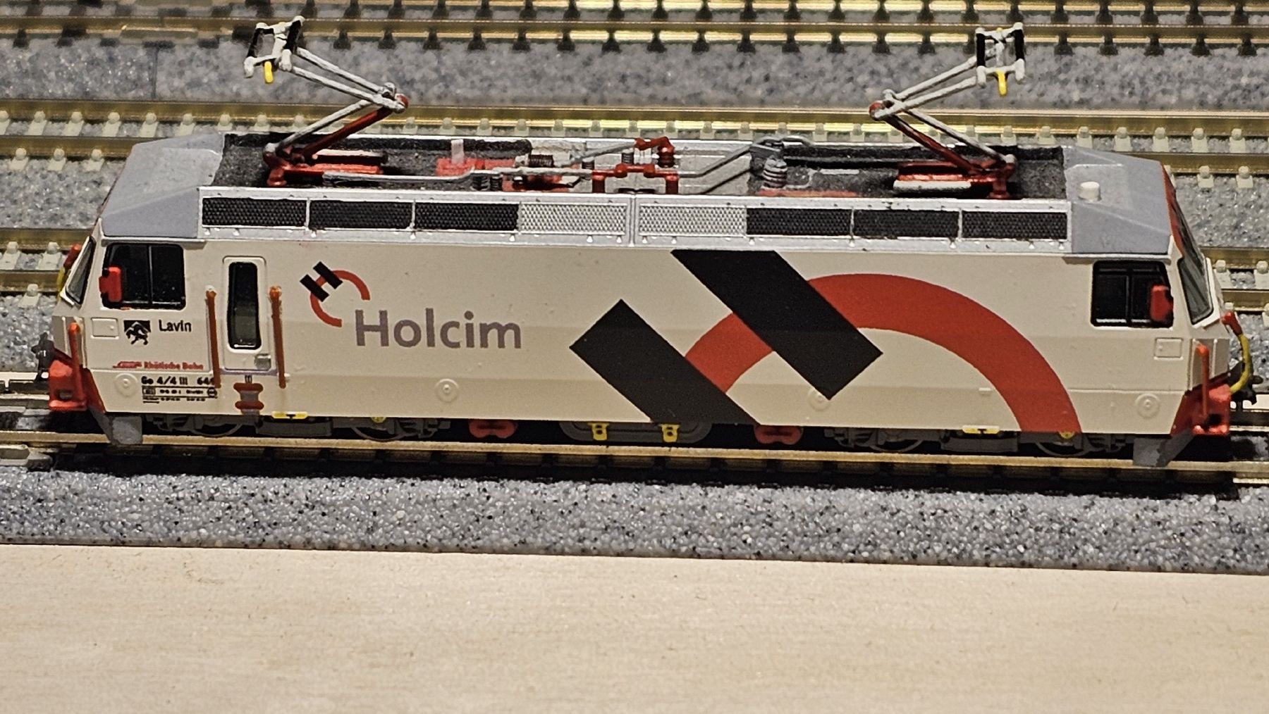 Kato 7074064 RhB Ge 4/4-II 649 Holcim Digital Top selten so