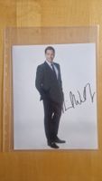 Michael Weatherly, Original Autogramm auf Grossfoto in Farbe