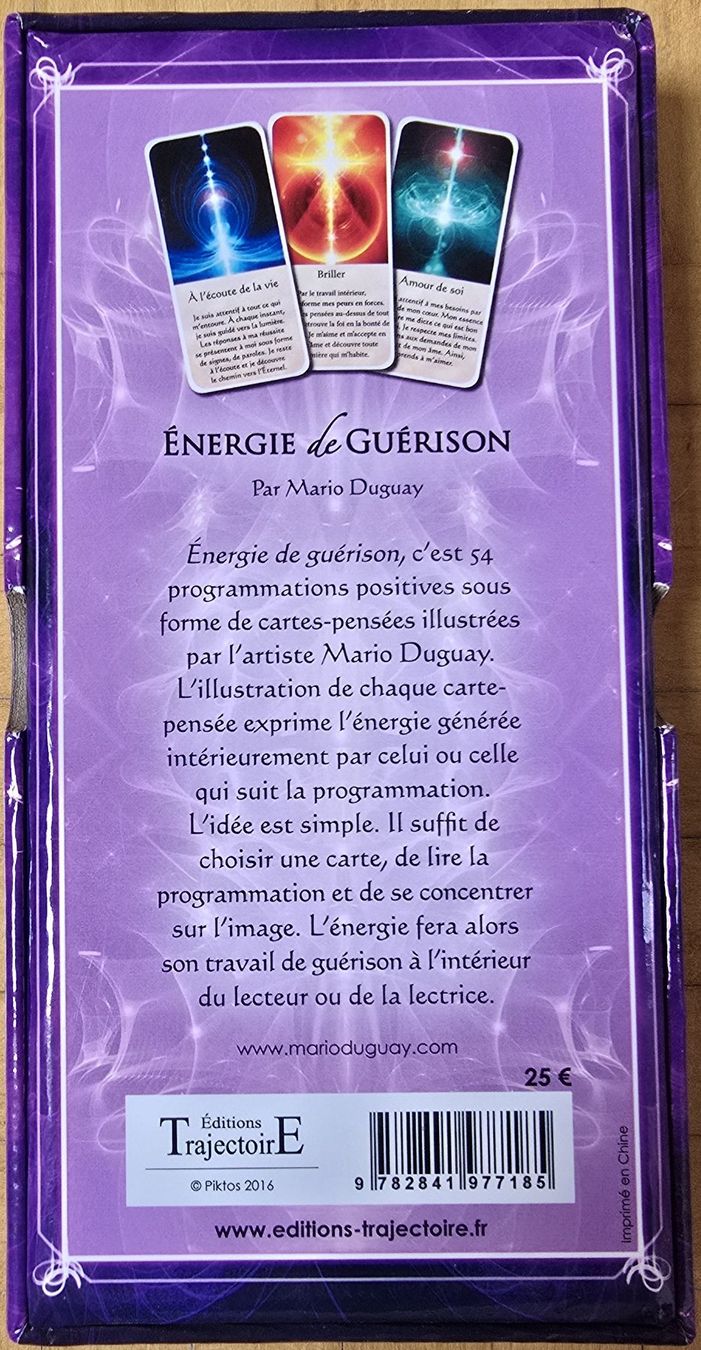 Libri: Énergie de guérison : Cartes pensées – Usato da Froideville venduto da xXSebastienXx 1