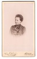 Fotografie Carl Lang, Chur, Junge Dame i