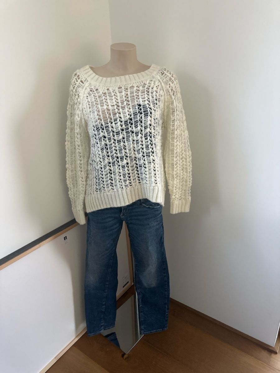 Esprit Maglioni & Felpe: Esprit Pullover, Gr. M, creme-weiss, neuwertig – Nuovo (secondo la descrizione) da Chur venduto da Renibe