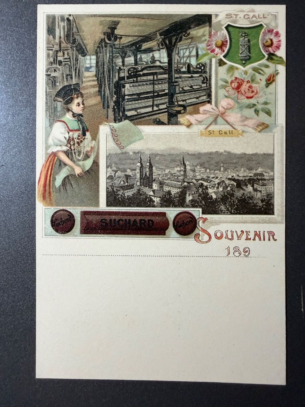 Cartoline postali: Suchard Litho AK  St.Gallen ** – Nuovo (secondo la descrizione) da untervaz venduto da Wingert