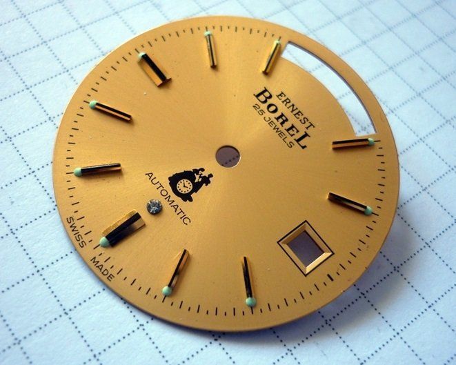 Orologi: Vintage ERNEST BOREL Automatic Zifferblatt – Usato da Adliswil venduto da di_hans 2