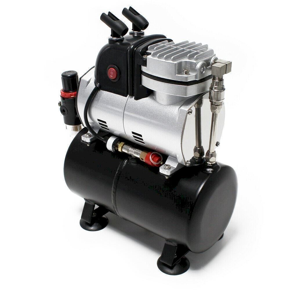 Compresseurs: WilTec Airbrush Kompressor AF189 – Neuf avec emballage d'origine à Bottighofen par zaap 1