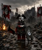Herr der Ringe Uruk-Hai Ork Minifigur, Lego-kompatibel