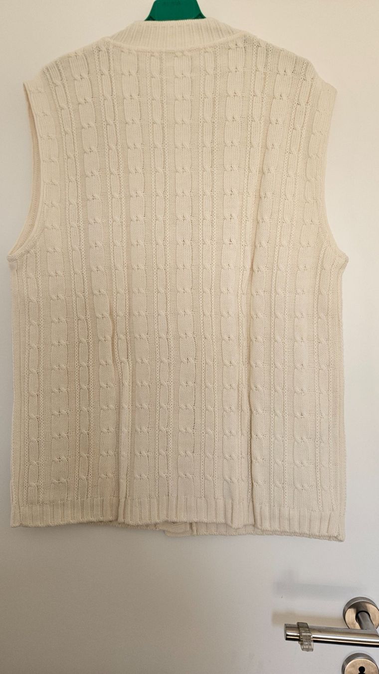 Gilets & Westen: Gilet avorio tg.M acrilico-cotone – Gebraucht aus Melano von H-Sara 1
